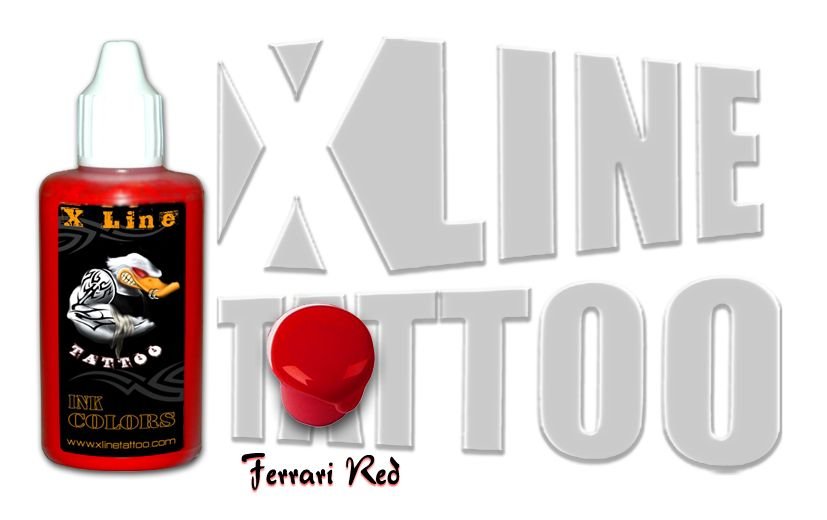 TATTOO DÖVME BOYASI ( FERRARI KIRMIZI )