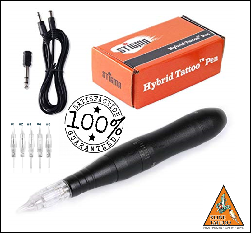XLK-202A KARTUŞLU İĞNELİ RED KARTUŞLU İĞNELİ BLACK HYBRID KALICI MAKYAJ MAKİNASI- USA