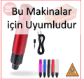 1 ADET 1RL KARTUŞLU İĞNE - HYBRID MAKİNA UYUMLU STERİL TİTANYUM KALICI MAKYAJ MAKİNASI İĞNESİ