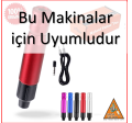 1 ADET 5RL KARTUŞLU İĞNE - HYBRID MAKİNA UYUMLU STERİL TİTANYUM KALICI MAKYAJ MAKİNASI İĞNESİ