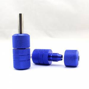 1 Adet XL-604 Mavi - Kilitli Model Dövme Makinası Grip Tutacak