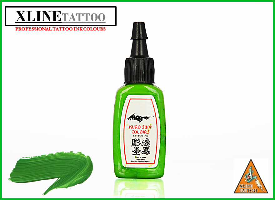 KURO SUMİ TATTOO DÖVME BOYASI 1/2 Oz YEŞİL