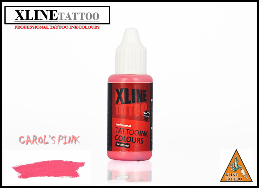 CAROL'S PINK TATTOO DÖVME BOYASI - MÜREKKEBİ ( 20 ML )