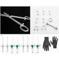 20 PARÇA MİNİ PIERCING SET - piercing seti
