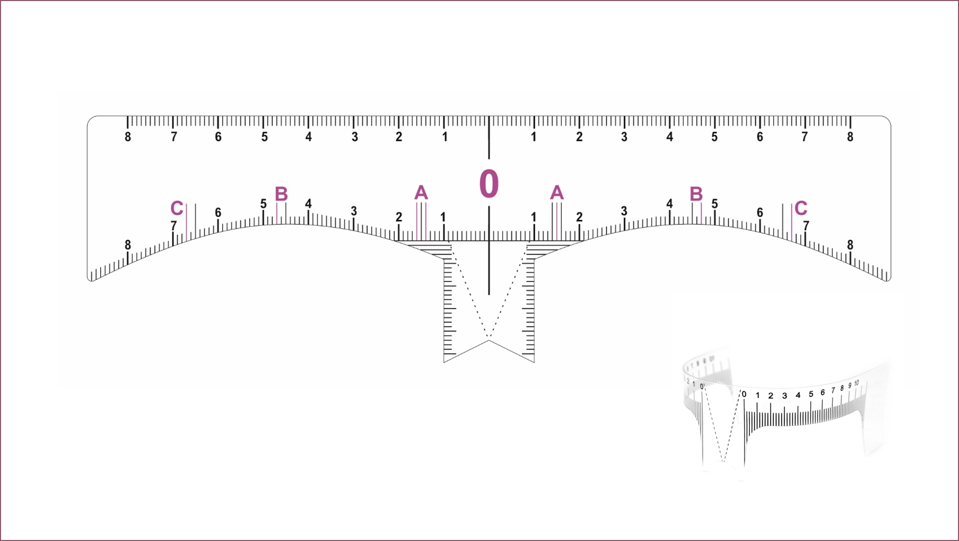 KALICI MAKYAJ, KAŞ ÖLÇÜMÜ ve DOĞRU UYGULAMA İÇİN ALTIN ORAN TAÇ CETVEL ŞABLON