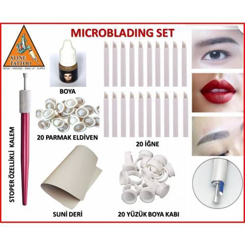 USA KALICI MAKYAJ Microblading Full Set - 6 PARÇA